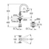 GROHE Atrio 21019DC3 Смеситель для раковины
