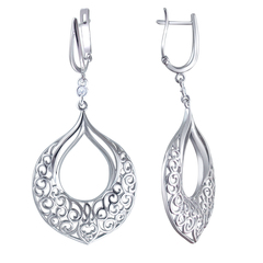 Серьги из серебра