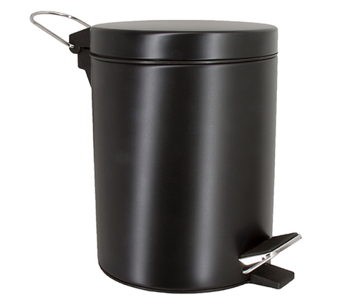 WasserKRAFT K-633B Урна 3 л, цвет: чёрный