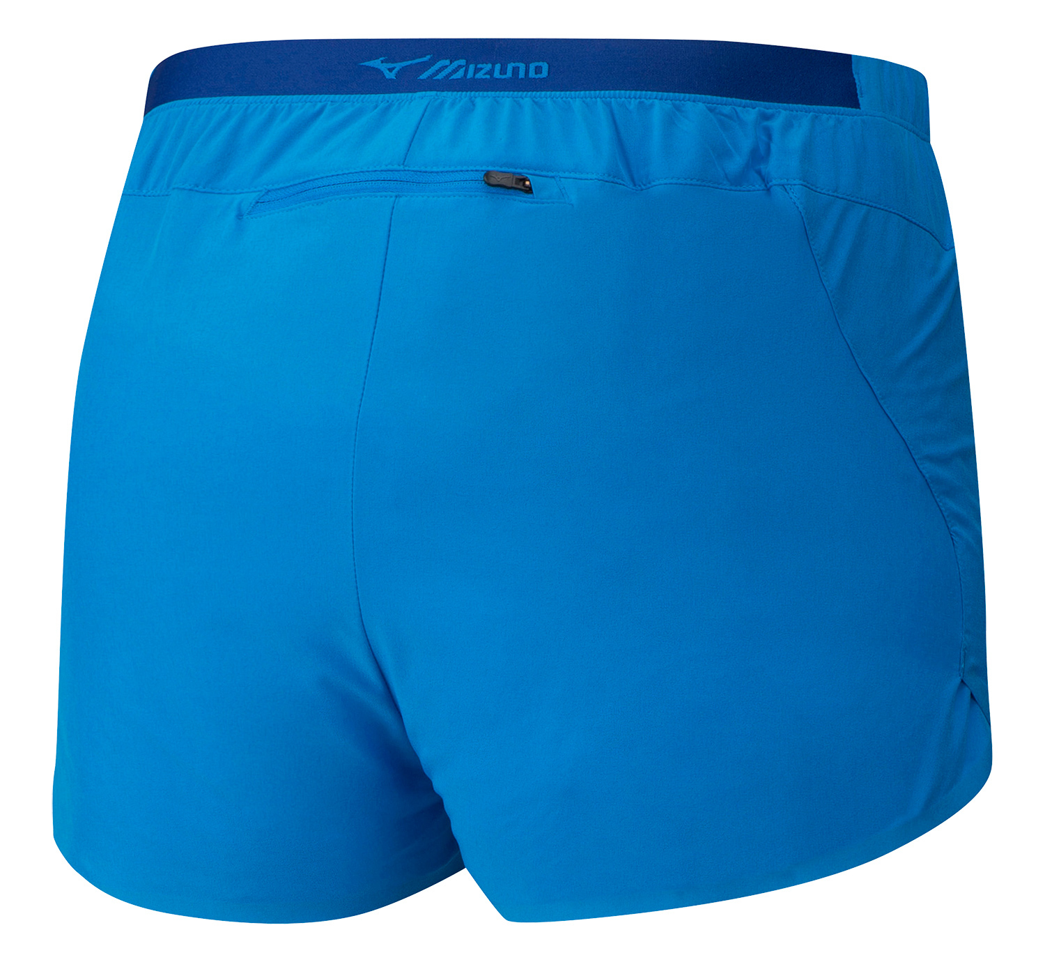 Mizuno Aero Split 1.5 Short шорты для бега мужские синие - 2