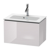 Duravit L-Cube LC615602727 База под раковину 400x620x391, 1 выдв. ящик, цвет белая сирень глянцевый