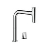 Hansgrohe 73804000 Смеситель для кухни с выдвижным изливом и лейкой