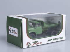 ZIL-MMZ-555 Tipper late 1979 green 1:43 AutoHistory