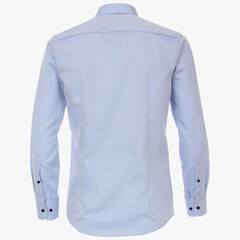 Сорочка Venti Modern Fit 103412600-115 голубая c цветной отделкой