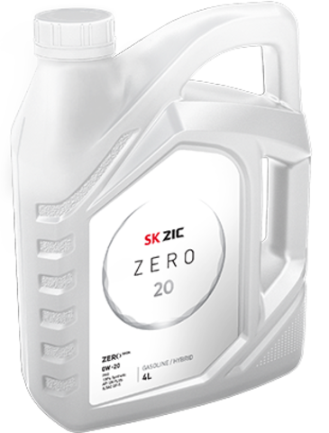 МАСЛО МОТОРНОЕ 0W20 СИНТ 4л. ZIC ZERO 20 API SP, ILSAC GF-6A