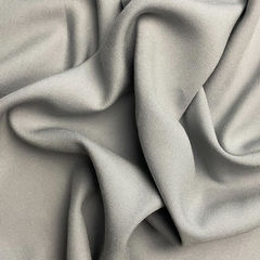 Штапель твил вискозный ш142см 97%rayon 3%спандекс, цвет серый