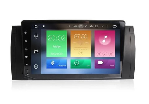 Магнитола для BMW 5 E39/X5 E53 Android 9.0 4/32GB IPS DSP модель CB 9A901-PX5