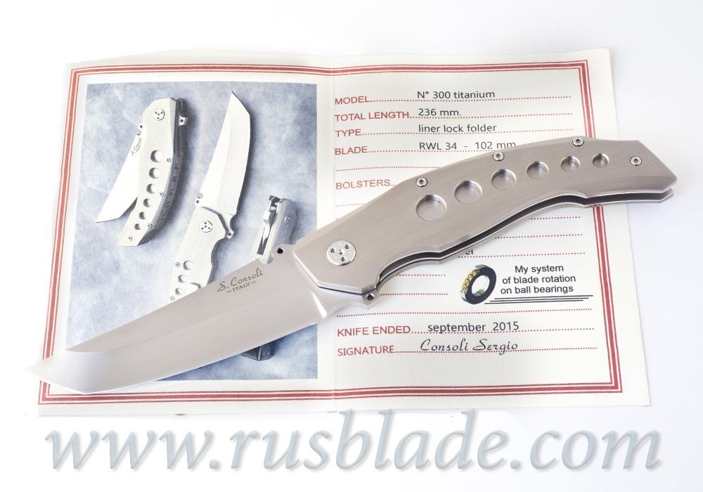 Sergio Consoli Model 300 Ti Full Custom - фотография 