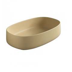 ArtCeram Cognac COL003 12 00 GIALLO ZINCO Раковина накладная, 55x35, цвет: жёлтый фото