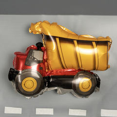 Шар К Мини-фигура, Самосвал, 13''/33 см, 5 шт.