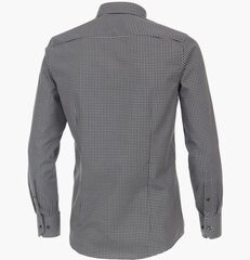 Рубашка Venti Modern Fit 123942400-750 в черно-серую клеточку