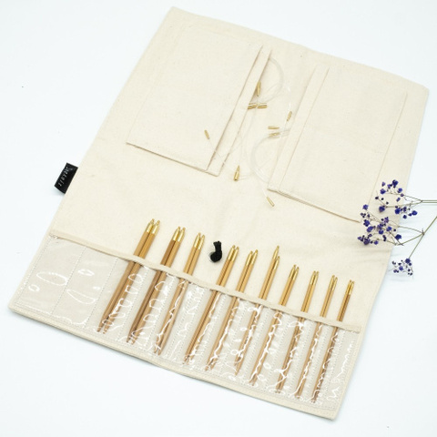 Набор разъёмных бамбуковых спиц премиум-класса Koshitsu COMFORT SET 11 пар 12.5см(арт.59463)