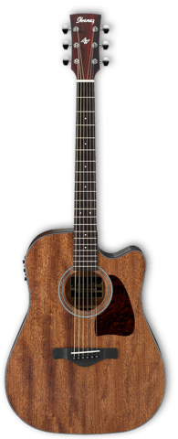 IBANEZ AW54-OPN акустическая гитара, цвет - натуральный