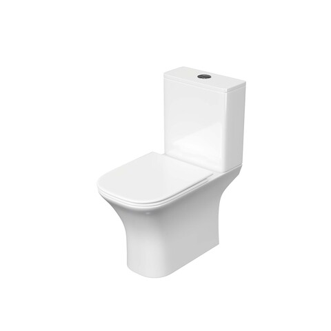 Aquatek Optima Square AQ4411-00 Унитаз напольный безободковый, цвет: белый