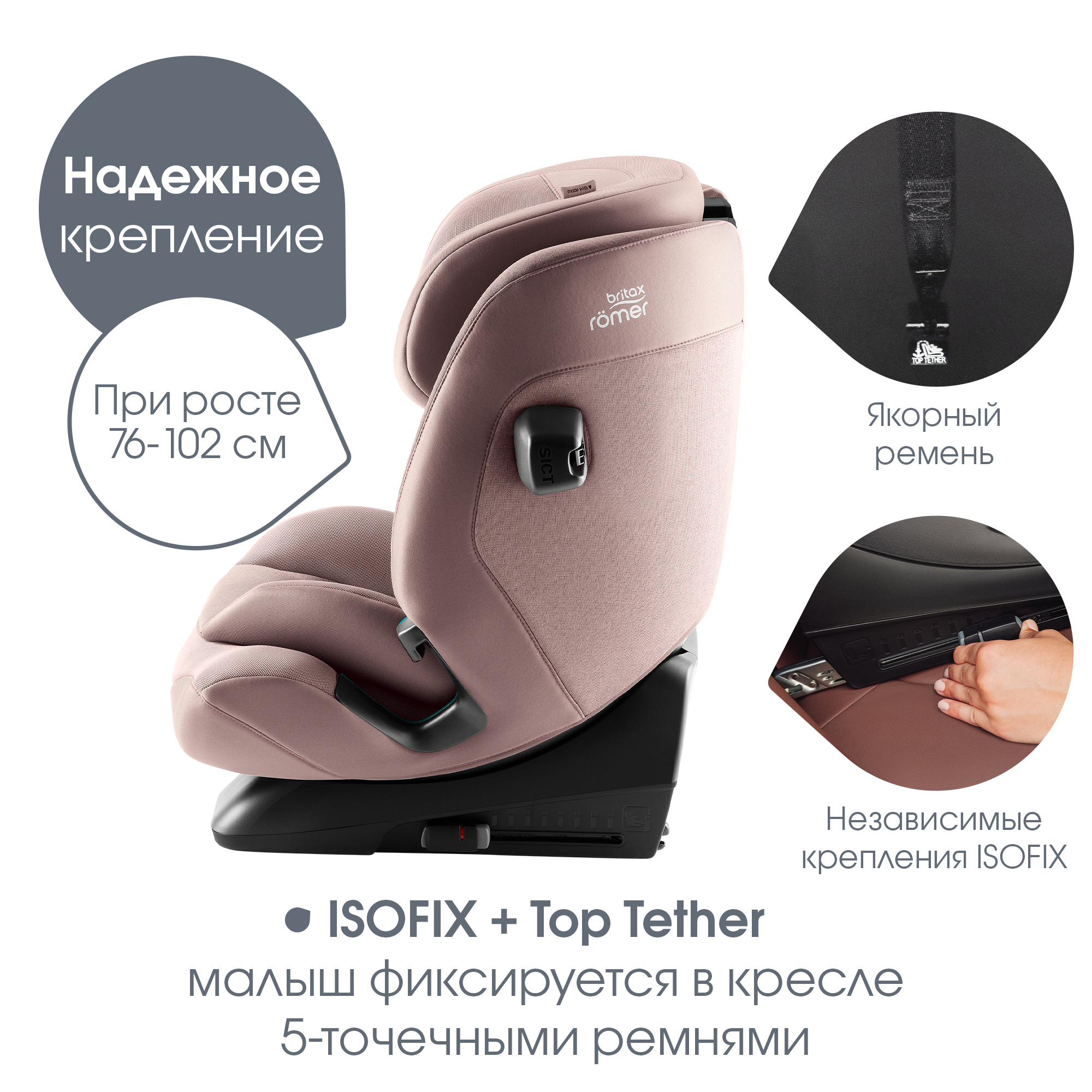 Britax Roemer ADVANSAFIX PRO LUX | Onyx Black