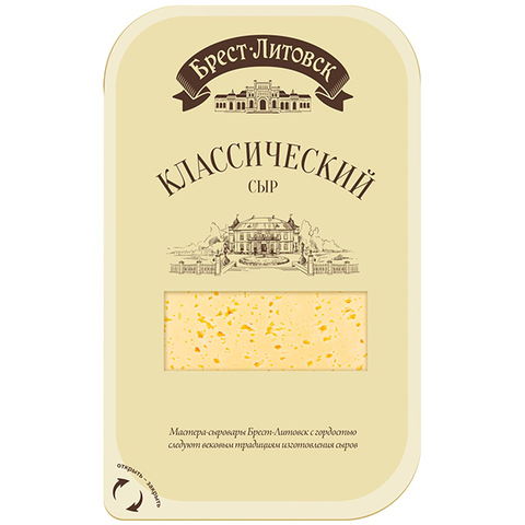 Сыр Брест.Лит. классический 150гр 45%