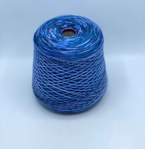 Filati Venezia, Calzeteria,400м.75% Меринос, 25% Полиамид, Синий, деграде, 37511