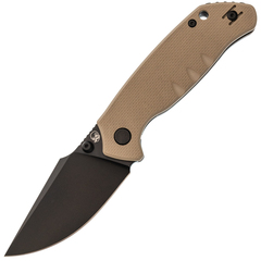 Фото Нож Barmaley Knives Seadevil, сталь D2, рукоять G10/сталь, песочный
