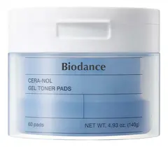 Biodance Увлажняющие гелевые тонер-пэды с церамидами и пантенолом Cera-nol Gel Toner Pads 60шт