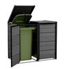 Шкаф для мусорных баков (Hide Away Bin Storage 240 L Grey) купить с доставкой в KeterShop — фото 2
