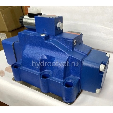 Фото 4WEH32C6X/6EG24N9EK4/B10P4.5 - Гидрораспределитель с электроуправлением Ду32 схема C (574), напряжение G24, каналы управления E = X - внутр. и Y - внеш.