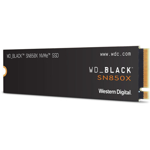 Диск SSD WD 2TB WD_BLACK SN850X Gaming Internal NVMe PCIe 4.0 SSD M.2 внутренний