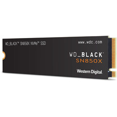 Диск SSD WD 2TB WD_BLACK SN850X Gaming Internal NVMe PCIe 4.0 SSD M.2 внутренний
