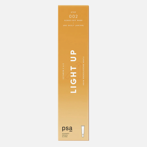 ПИЭСЭЙ Осветляющая флэш-маска с витаминами С и Е / PSA LIGHT UP Vitamin C & E Flash Brightening Mask, 50 мл