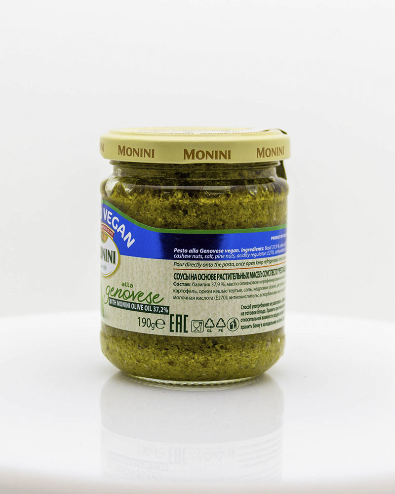 Соус Песто Monini Вегетарианский 190 г