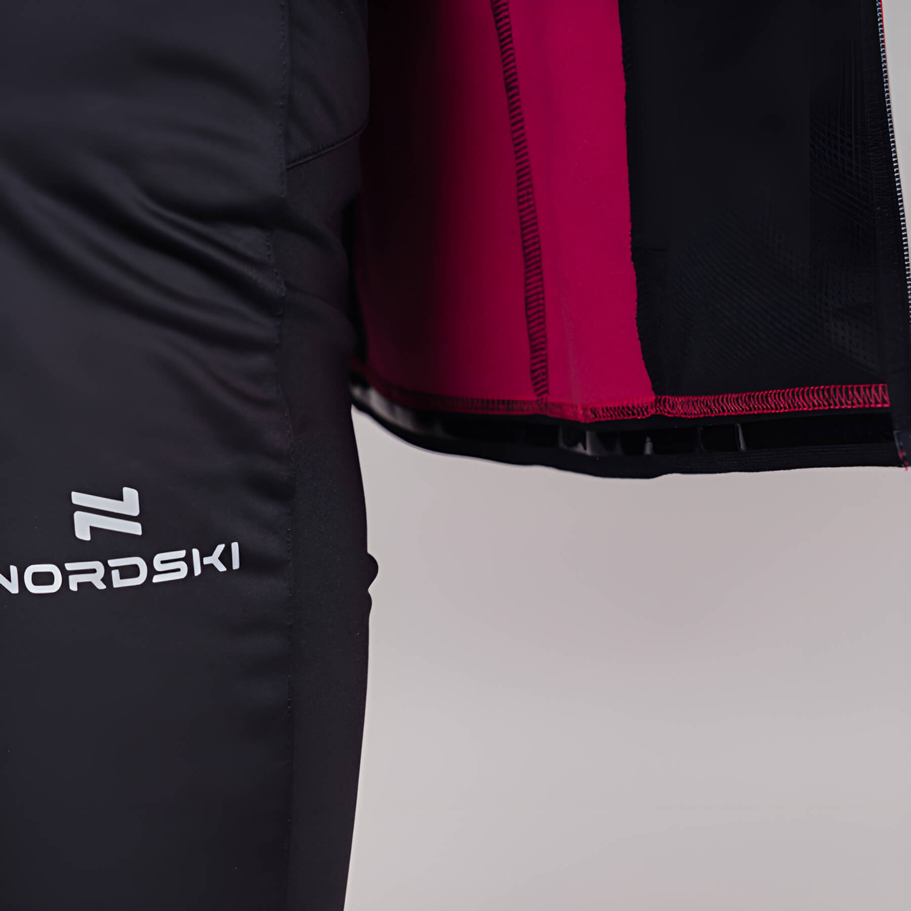 Женская утепленная разминочная куртка Nordski Base pink - 7