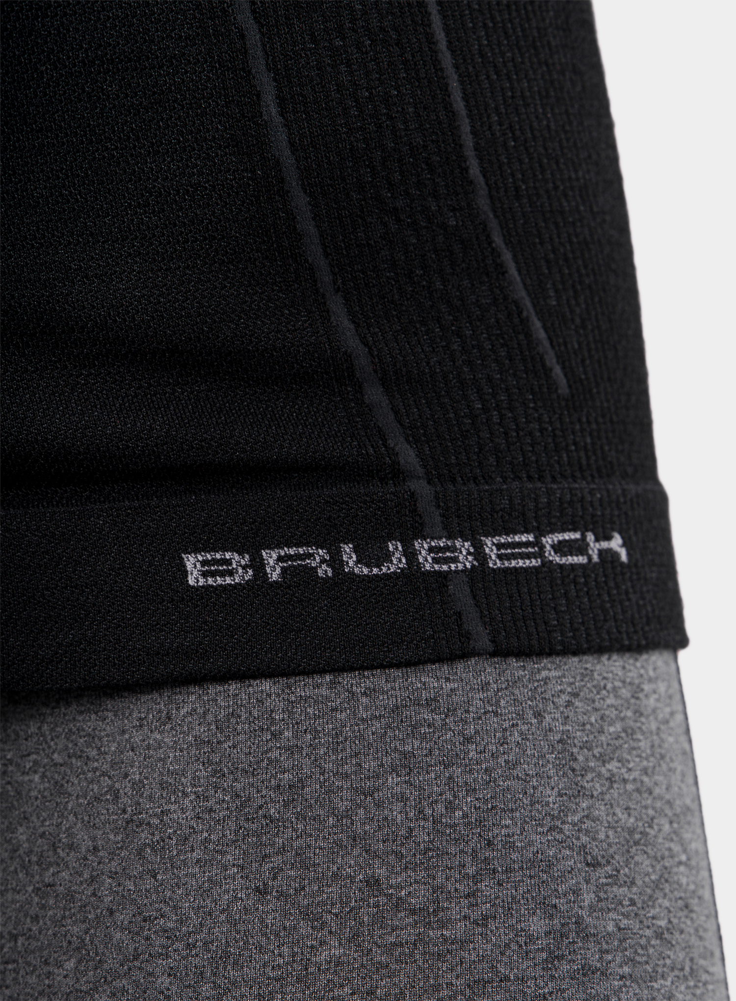 Термобелье женское Brubeck Active Wool терморубашка черная - 7