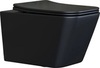 Ceramica Nova Metric CN3007MB Унитаз подвесной, цвет: чёрный