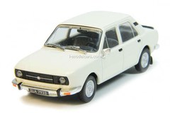 Skoda 105 white 1:43 DeAgostini Auto Legends USSR #195