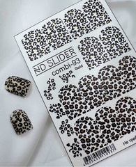 Слайдер-дизайн Nail Design combi-93 золото