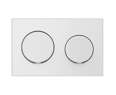 VitrA Uno 730-0280EXP Панель смыва, круглые кнопки, глянцевый хром для инсталляций 720-xxx-xx