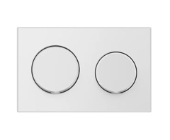 VitrA Uno 730-0280EXP Панель смыва, круглые кнопки, глянцевый хром для инсталляций 720-xxx-xx фото