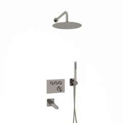 WasserKRAFT A4258.097.121.275.100.276.298 THERMO Комплект душевой системы внутреннего монтажа, цвет: никель фото