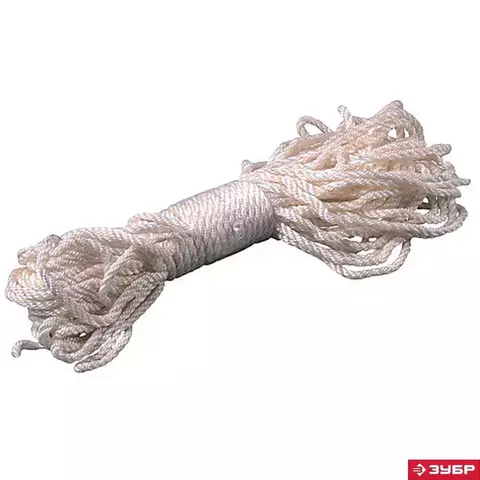ЗУБР 3.1 мм, 20 м, 150 кгс, 5000 текс, капроновая веревка (50203)