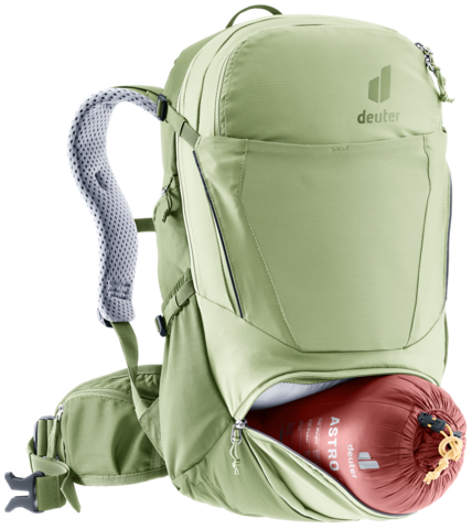 Картинка рюкзак велосипедный Deuter Trans Alpine 28 SL Mineral/Grove - 7