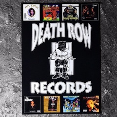 Плакат Death Row Records