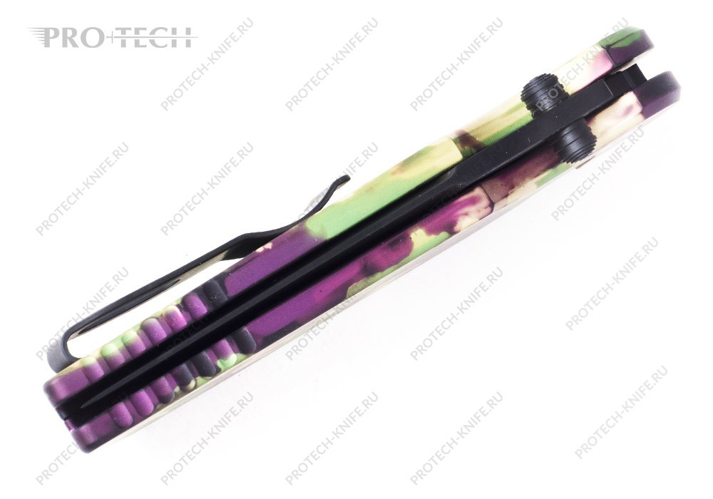 Нож Pro-Tech TR-3 Integrity KW Exclusive Mardi Gras Camo 2 Tone - фотография 