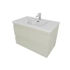 Aquatek Вега AQ77080-GS Тумба с раковиной, цвет: зелёный фото