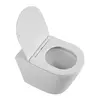 BelBagno Flay-R BB1003CBR/SC Унитаз приставной безободковый с сиденьем дюропласт soft close, цвет: белый