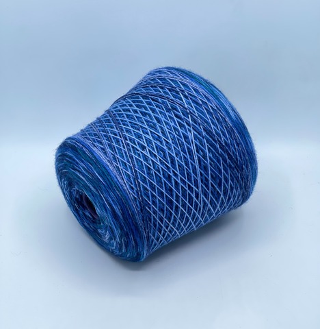 Filati Venezia, Calzeteria,400м.75% Меринос, 25% Полиамид, Синий, деграде, 37511