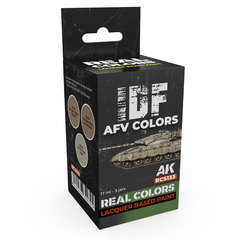 Набор красок AK Interactive Real Colors - IDF AFV Colors