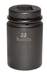 Торцевой ключ для ударных гайковертов 1/2'', 22х52 мм Makita 134834-0