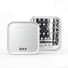 Лампа для сушки ногтей RAY Basic 2.0 (Базовая), серебро
