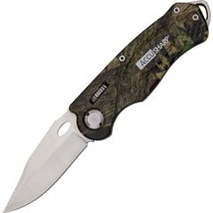 Нож складной AccuSharp Folding Sport Knife, нержавеющая сталь, рукоять алюминий, камуфляж (704C)