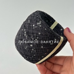 Пайетки на хлопке 3 мм. цвет 085 нить цвета графит, глянцевые серебристые пайетки