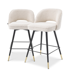 Полубарный стул (сет из 2х)  Counter Stool Cliff set of 2 арт.114649